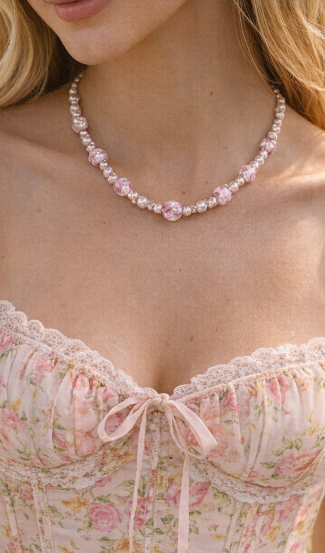  Handcrafted pearl necklace - one-of-a-kind premium jewelry gift for her